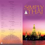 Simply Thai Menu outsides